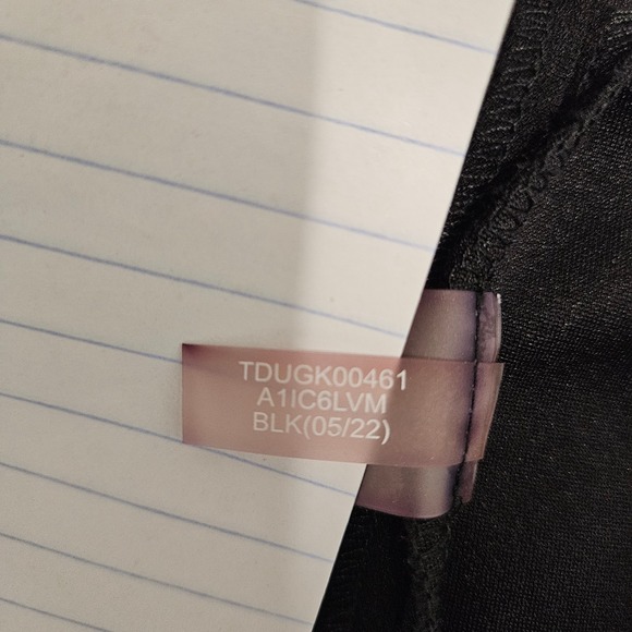 Tommy Hilfiger Sheer Sleeve Dress 8 Polka Dot‎ Mesh Black Wednesday Whimsigoth - Picture 16 of 16